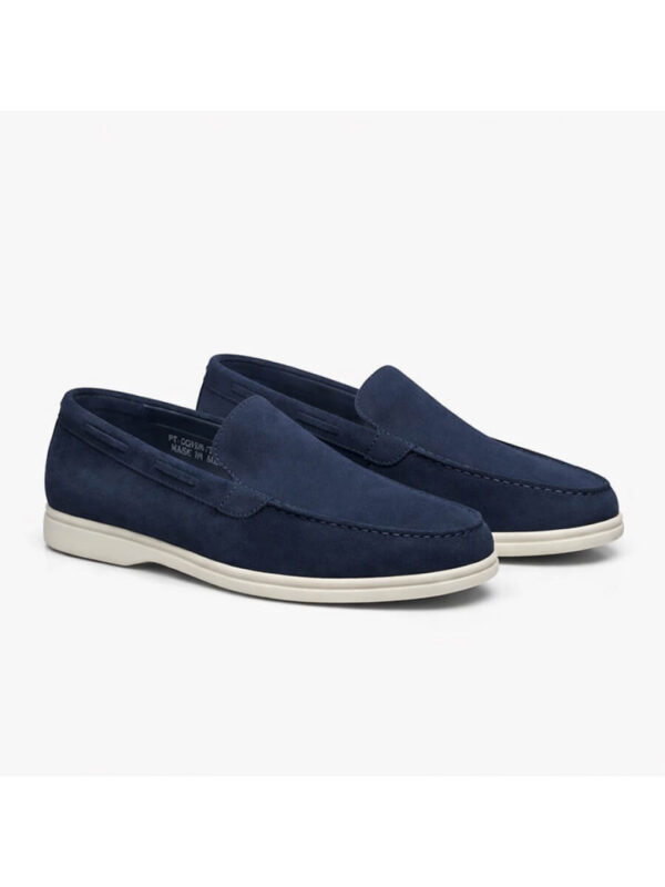 Berluti Suede Loafer | Navy Blue