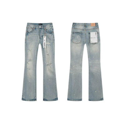 New Purple Brand P004 Slim Flare | Blue