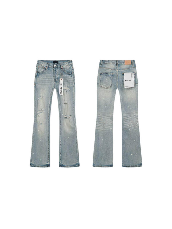 New Purple Brand P004 Slim Flare | Blue