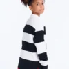 Mini Katie Rugby Striped Polo
