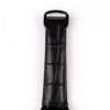 Cartier Black Dial Croc Leather Watch